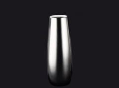 Strieborná keramická váza 
