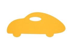 koberec auto žlté